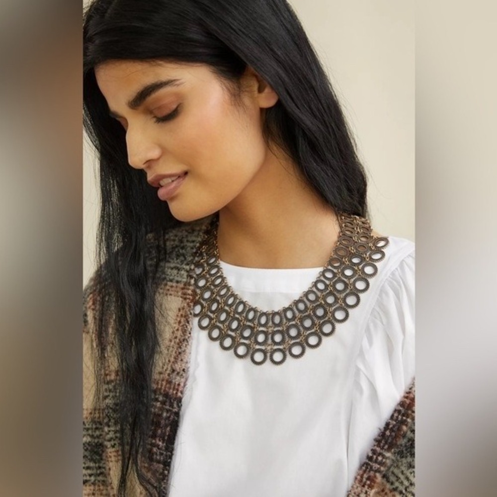 Anthropologie Baubles Bijous, Bits & Bobs, Fandangles Notions Statement Necklace